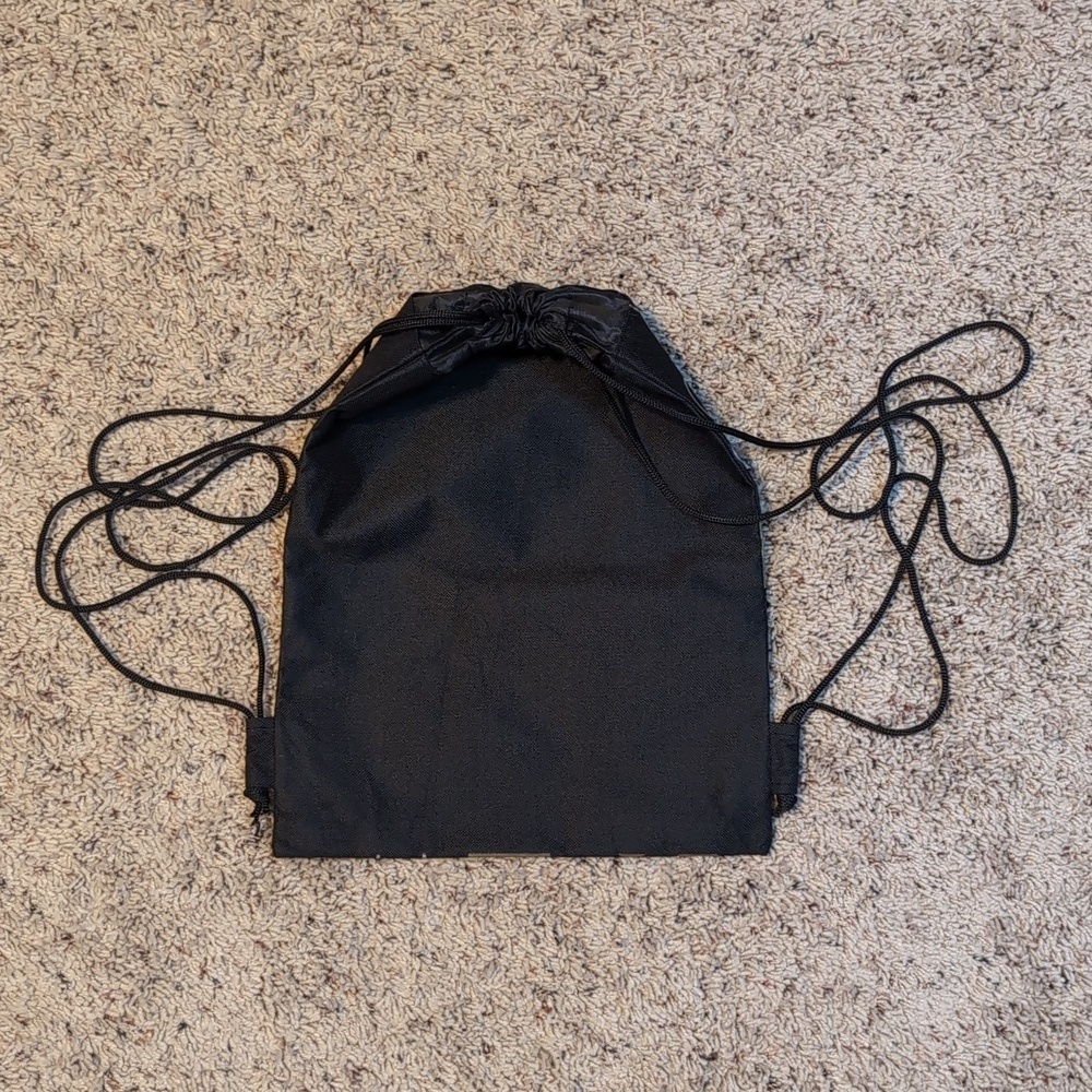 Mickey Mouse Drawstring Mini Backpack String Reusable Disney Bag - Picture 5 of 6